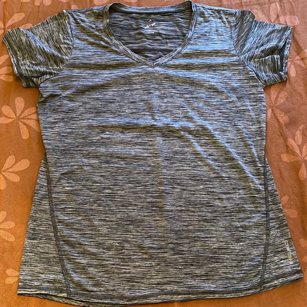Head Workout Athletic Tee Shirt in Gray/Grey , Size Medium (Activewear)